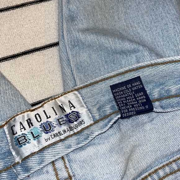 VINTAGE Carolina Blues By Carolina Colours High Waisted Denim Jeans Size 6 - Picture 7 of 15
